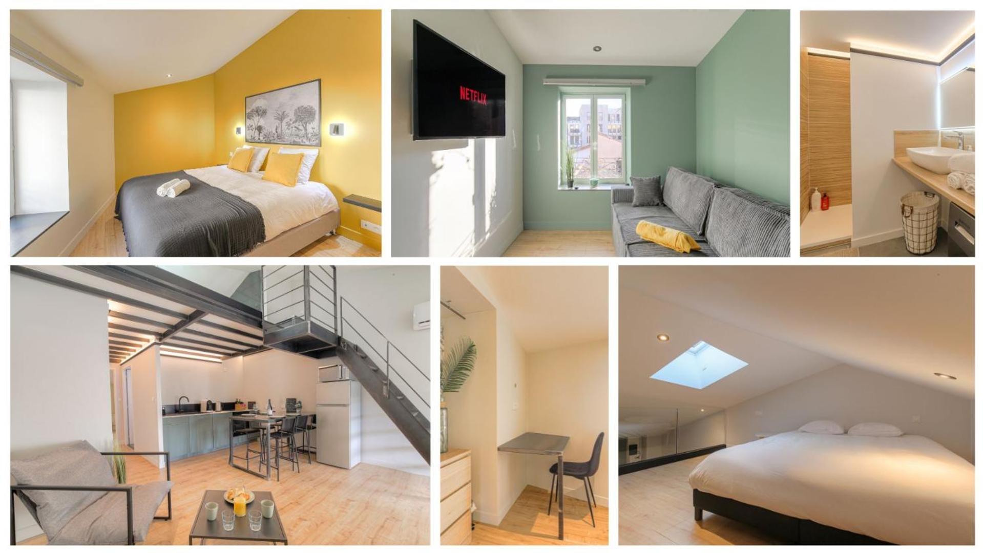 L Original - Travelhome - Free Wifi - 6 Travelers Villefranche-sur-Saone Bagian luar foto