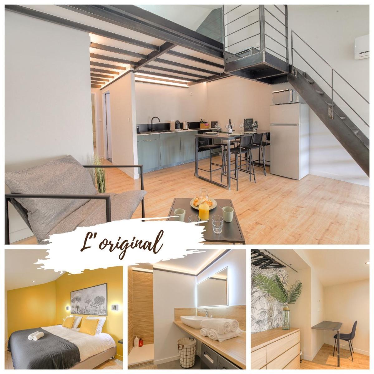 L Original - Travelhome - Free Wifi - 6 Travelers Villefranche-sur-Saone Bagian luar foto